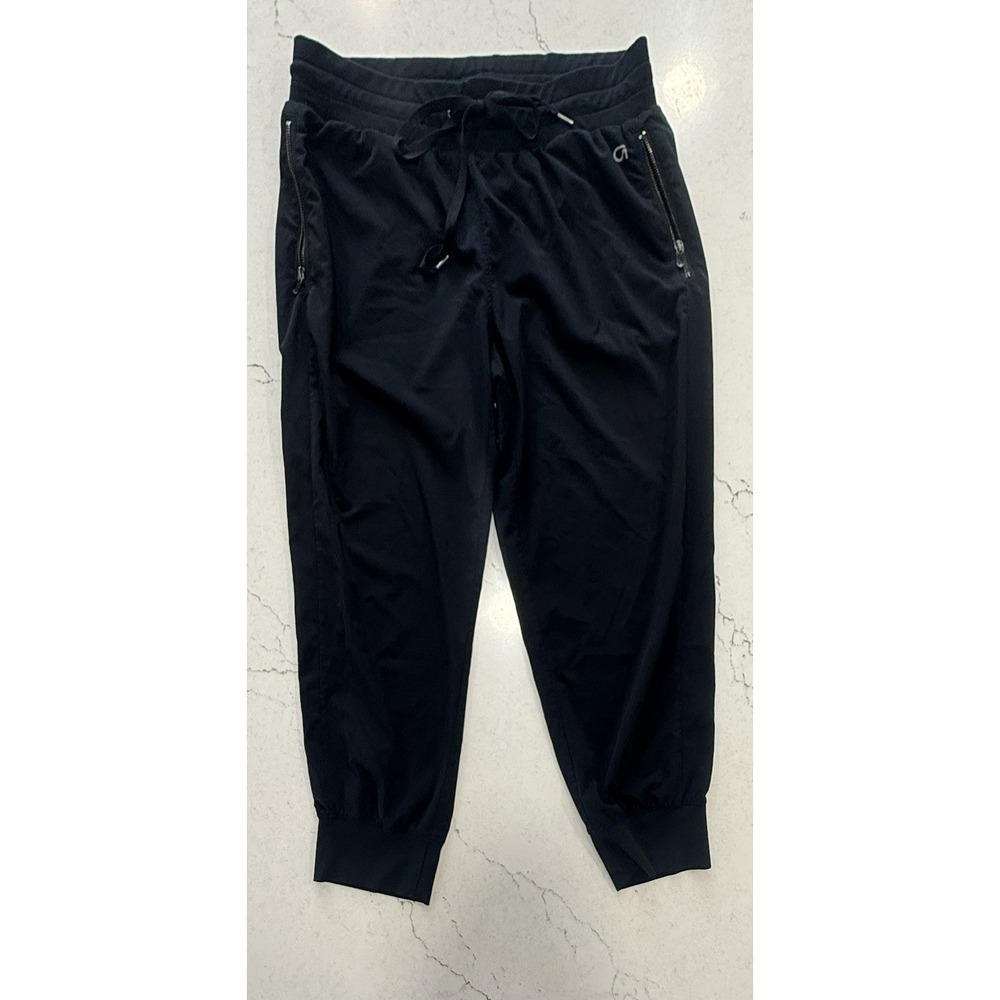 Gap Fit Womens Joggers Ankle Size Small Black Athletic Pants